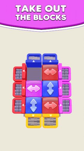 Color Blocks 3D Slide Puzzle中文版