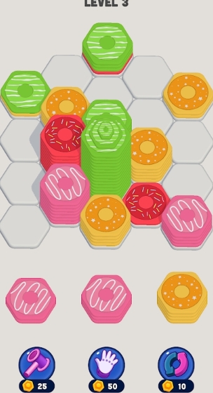 Donut Hexagon Sorting Latest Version