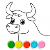 Farm animals coloring mobile version