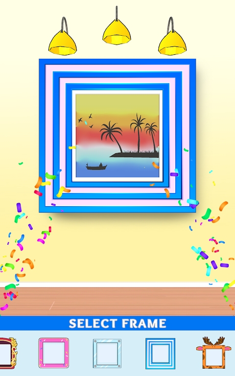 Glass Painting Exploration Game