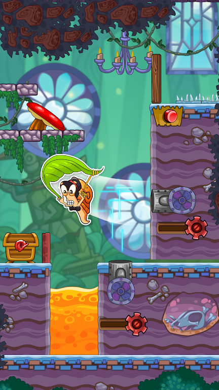 Jeu d'aventure Escargot Escape Jungle