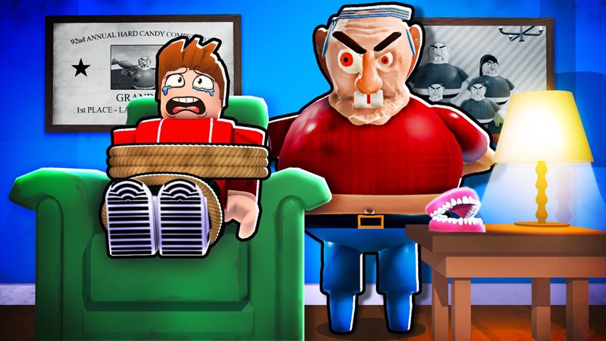 Roblox EVIL GRANDPA Obby Game