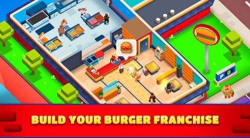 Edição gratuita do Idle Burger Empire Tycoon