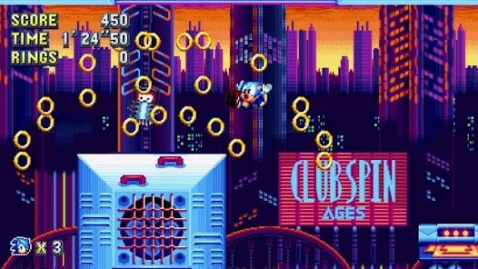 Sonic Mania Plus mobile game version