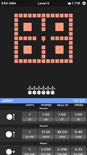 The Army Idle 전략 게임游戏