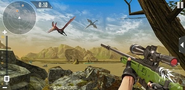 Juego Sniper Dinosaur Hunting 3D