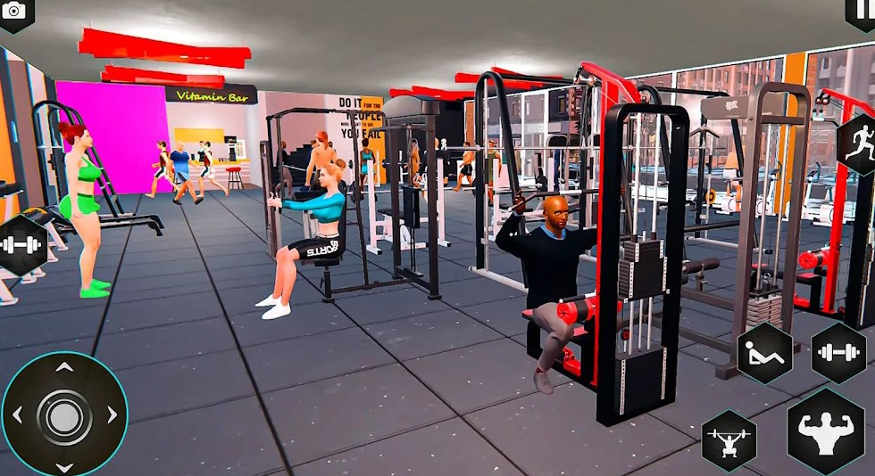 Permainan Sim Gym Tycoon