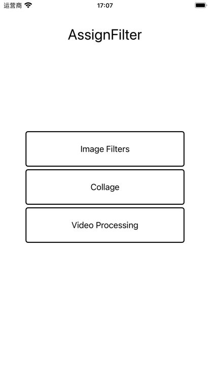 AssignFilter app