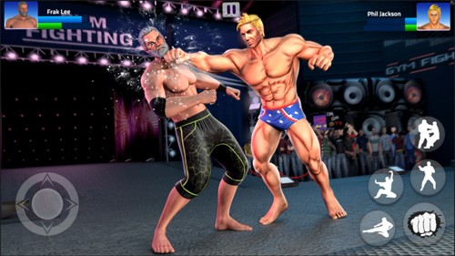 Sports fighting boxing game