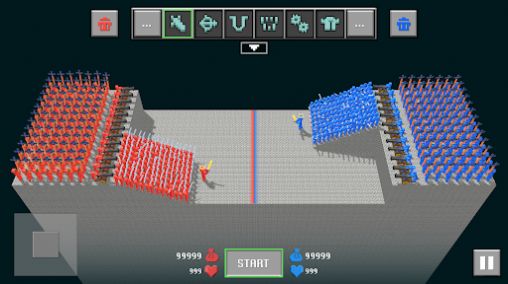 Blocky Ragdoll Battle中文版