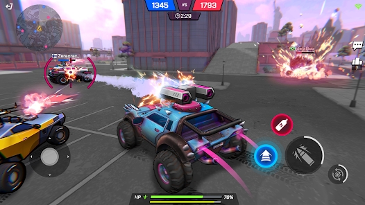 Jogo Battle Cars Fast PVP Arena