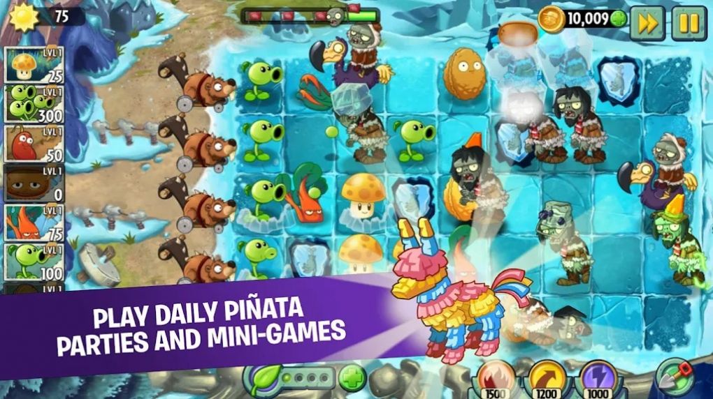 Plants vs. Zombies 2 インターナショナル バージョン ガード マッシュルーム 中国語