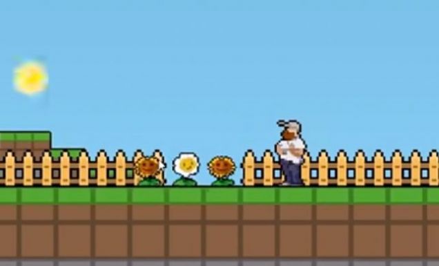 Pixel Meat Pigeon Version Plantes contre Zombies