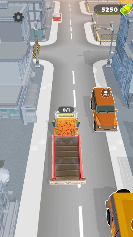 Idle trailer driving tycoon game