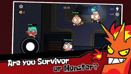 Hide and seek monster survivor game