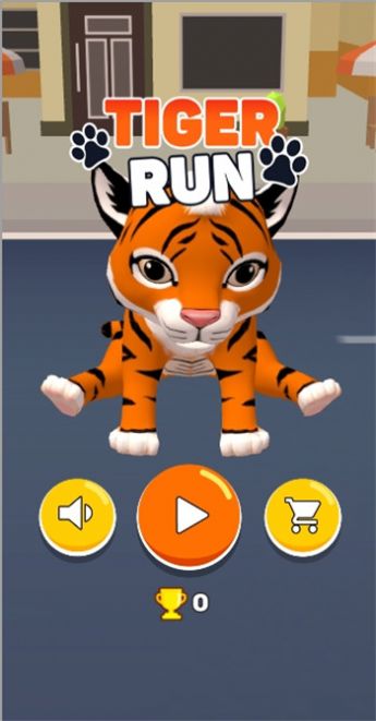 Versão sem anúncios do Tiger Run 2024