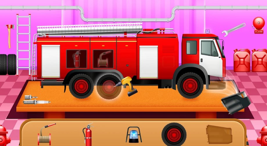 Fire Truck Rescue Game中文版