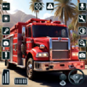 Fire Truck Rescue Game中文版