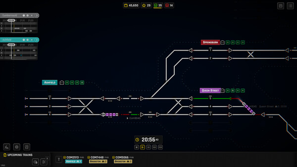 Railway dispatch simulator mobile version