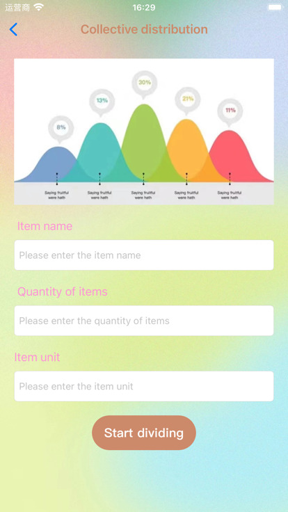 Dxx-Proportional distribution app