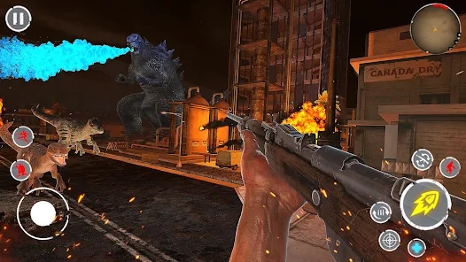 Godzilla Shooting Simulator Mobile Version