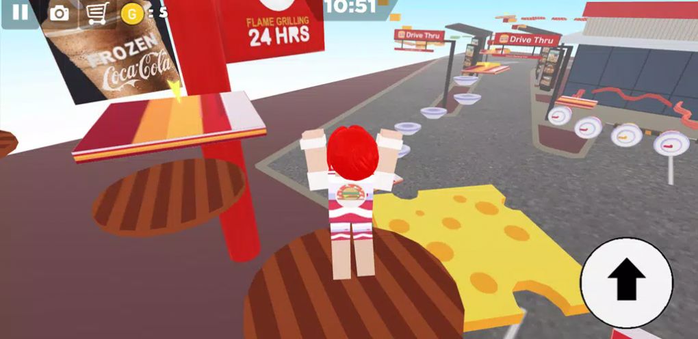 Burger shop making dash game