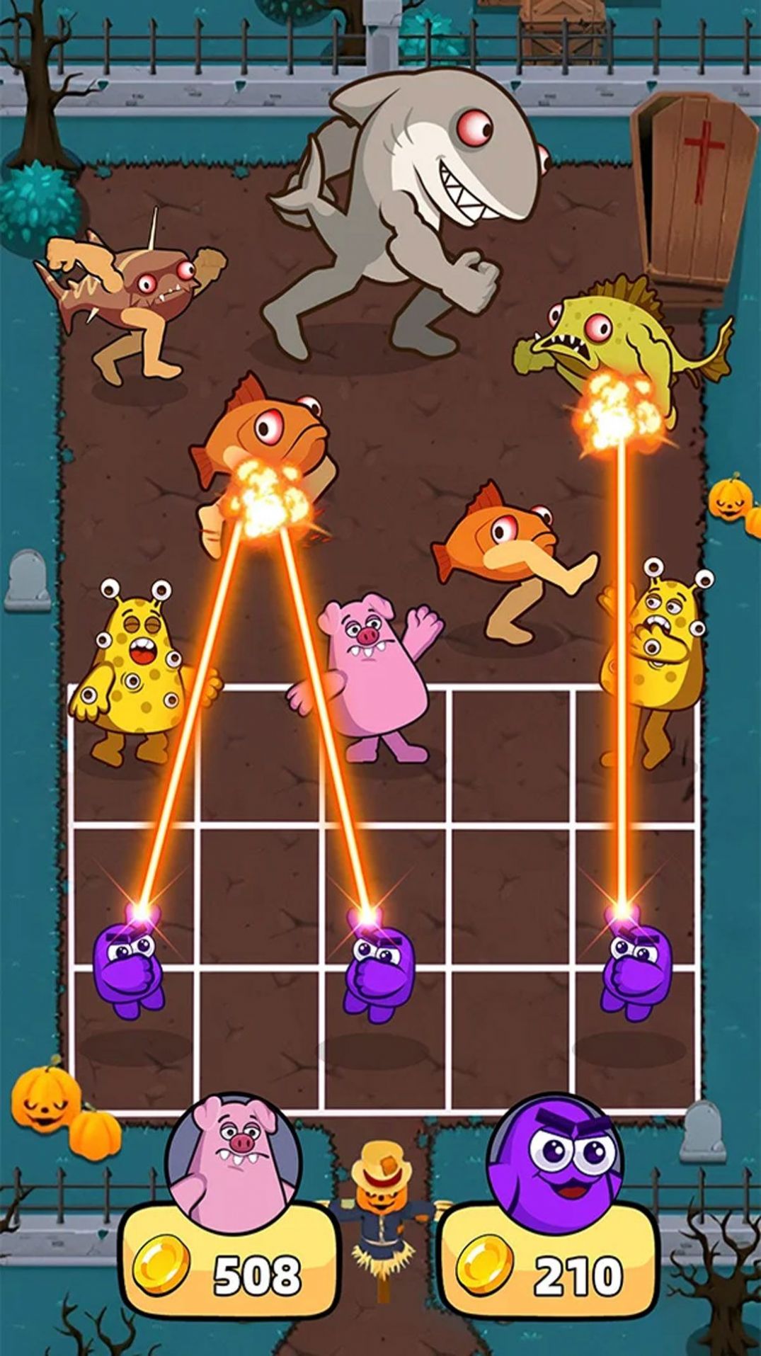 Juego de evolución de monstruos