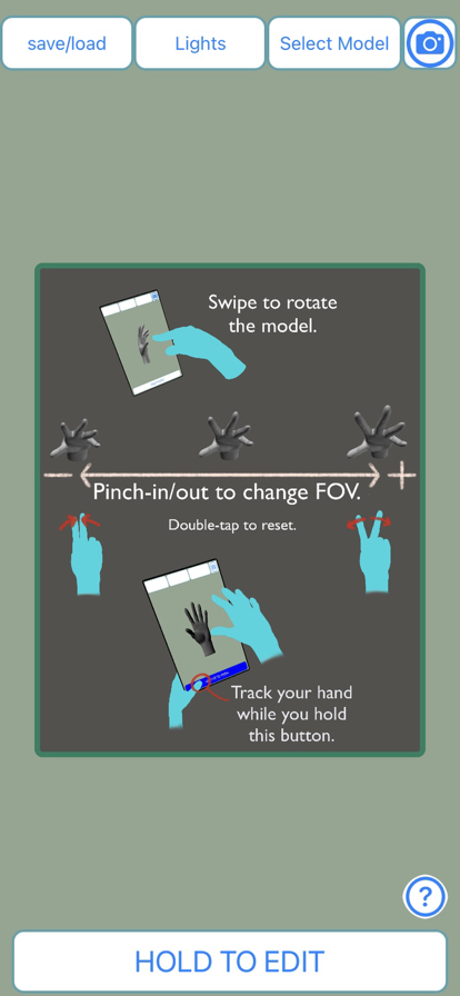 HandModel app