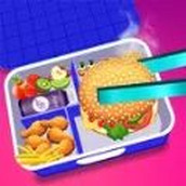 Fill Lunch Box Organizer Game