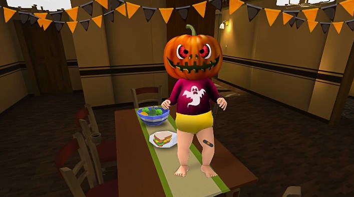 Pink Baby Horror Game 3D Mobile Version