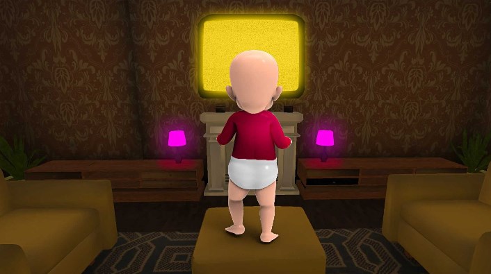 Pink Baby Horror Game 3D Mobile Version