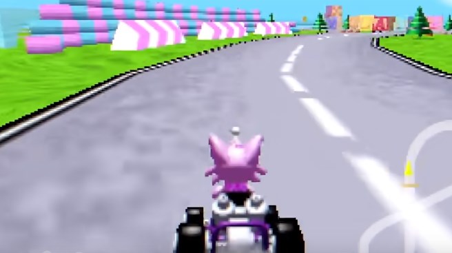 Kitty Kart game