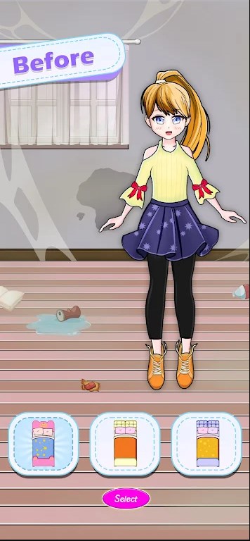 Anime Paper Doll Dress Up Game