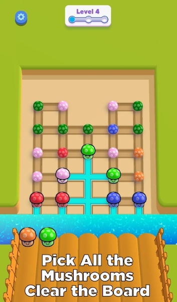 Mushroom Match Elimination 3D Game