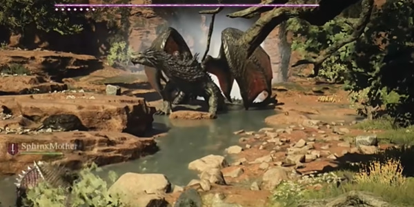 Where is the Amber Flame Dragon in Dragon's Dogma 2?