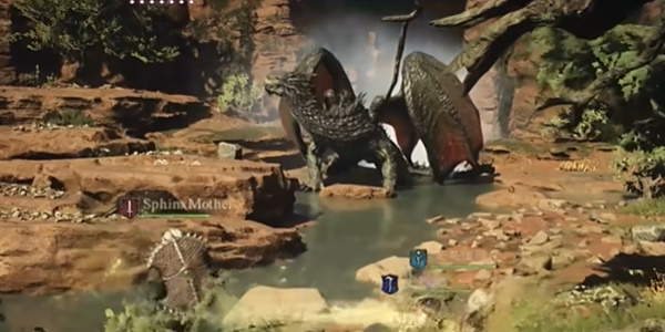 Where is the Amber Flame Dragon in Dragon's Dogma 2?