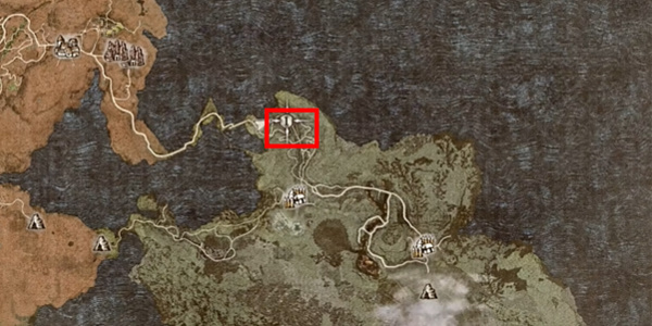 Where is the Amber Flame Dragon in Dragon's Dogma 2?