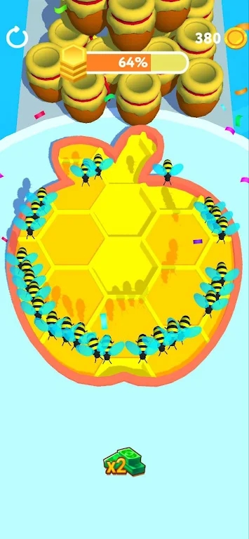 Bee parkour journey game