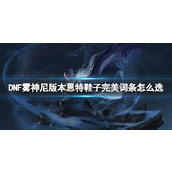 DNF Mist Ni Version Ent Shoes Perfect Entry Selection Guide