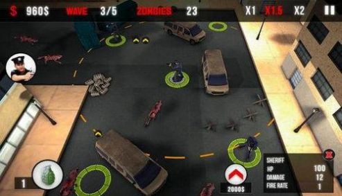 New York Police Zombie Defense Game