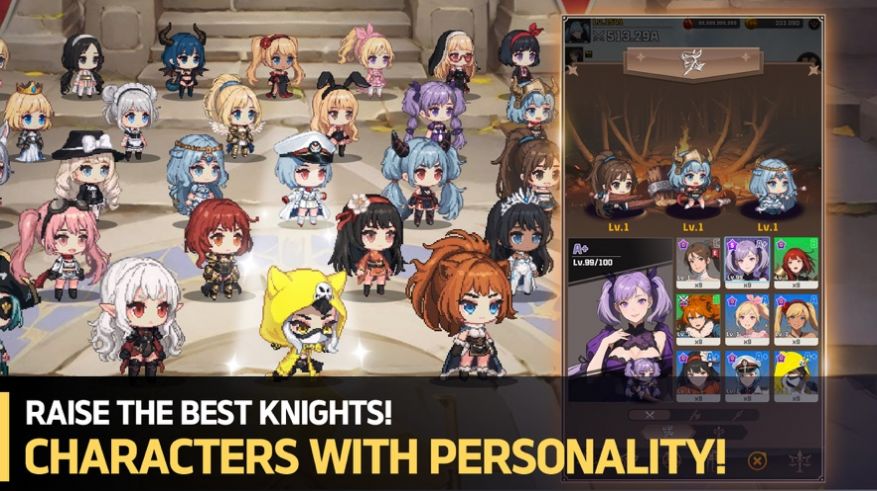 Pixel Knights Idle RPG游戏