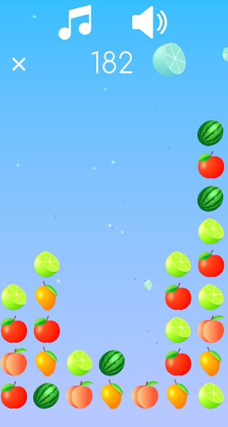 Beliebtes Fruit Bubble Saga-Spiel