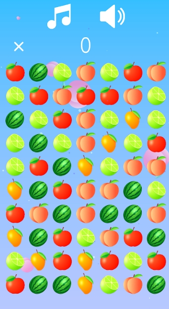 Beliebtes Fruit Bubble Saga-Spiel