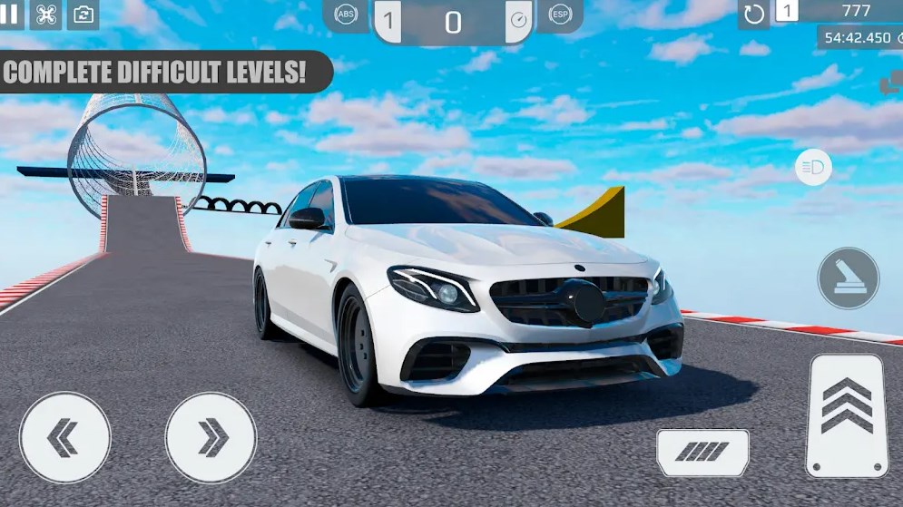 Veteran driver driving skills test game