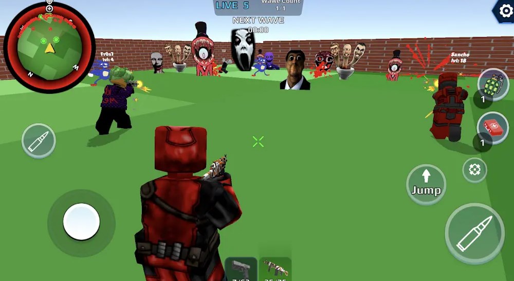 Nextbots siege game