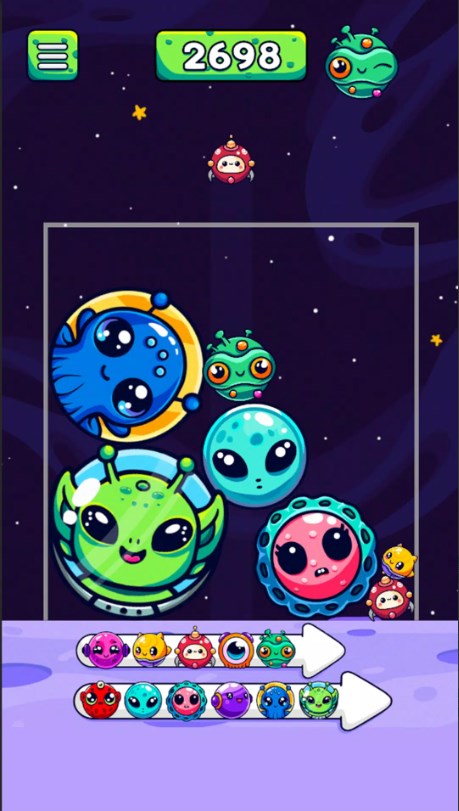 Alien Fusion Game