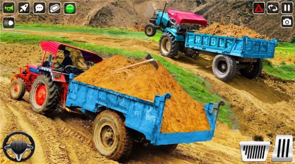 Tractor off-road project game