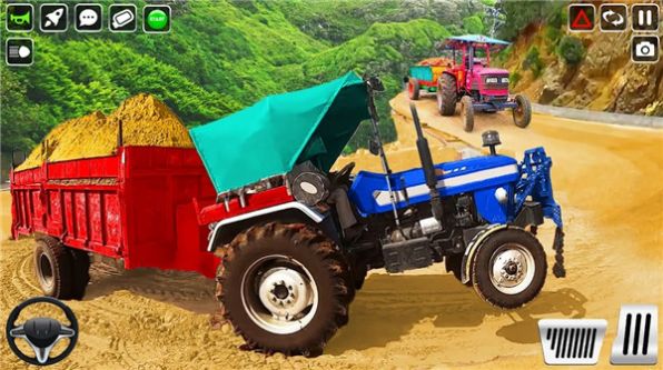 Tractor off-road project game