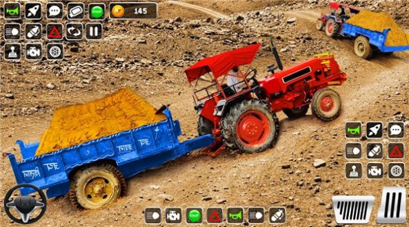 Tractor off-road project game