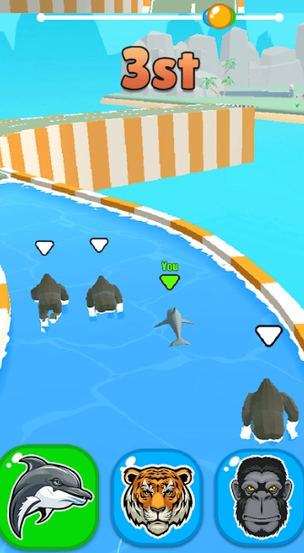 Animal Dash Track King Game